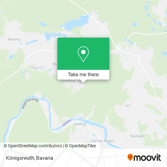 Карта Königsreuth