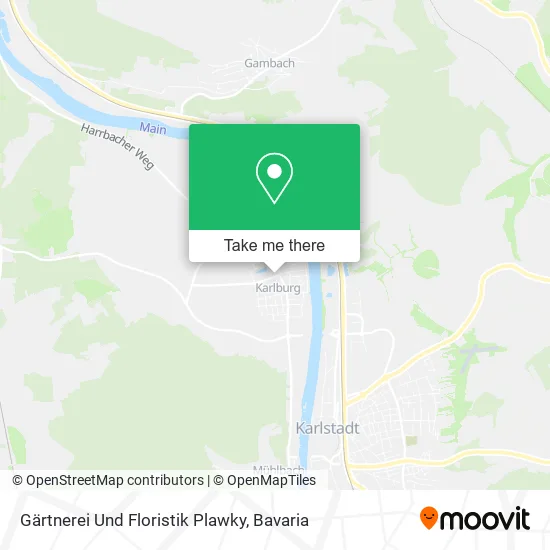 Gärtnerei Und Floristik Plawky map