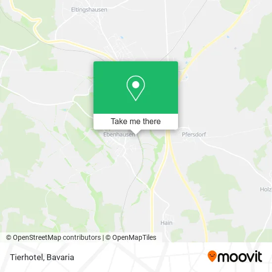 Карта Tierhotel