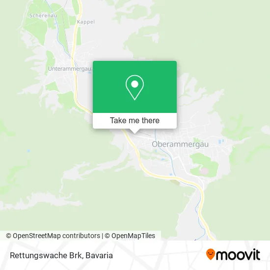 Карта Rettungswache Brk