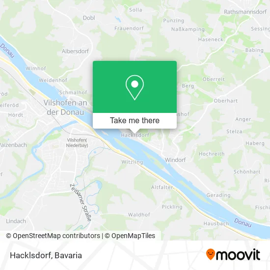 Карта Hacklsdorf