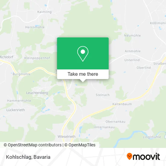 Карта Kohlschlag