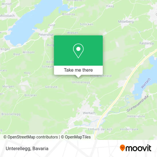 Карта Unterellegg