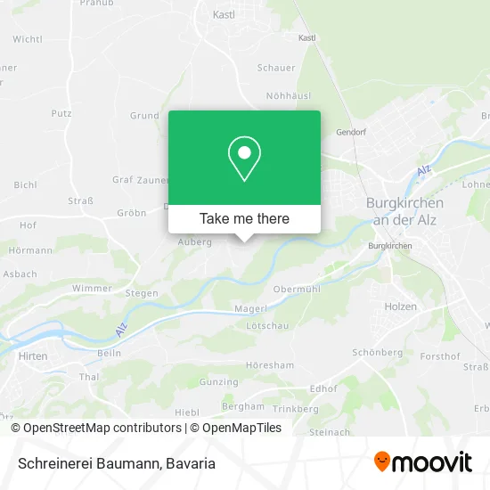 Карта Schreinerei Baumann