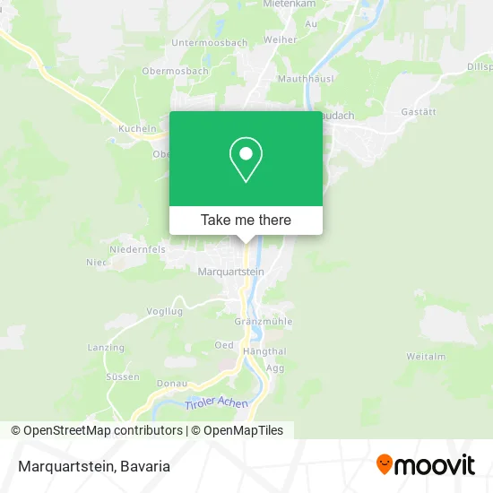 Карта Marquartstein