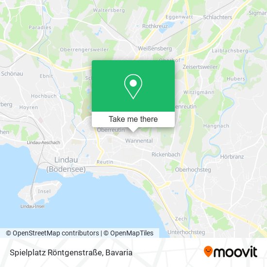 Spielplatz Röntgenstraße map