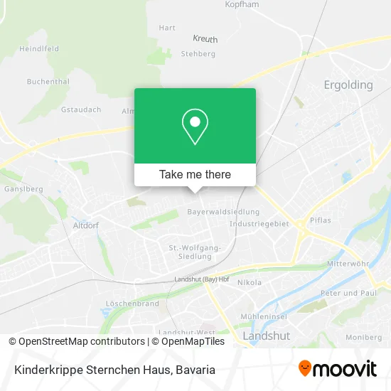 Карта Kinderkrippe Sternchen Haus
