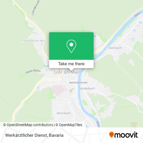 Werkärztlicher Dienst map
