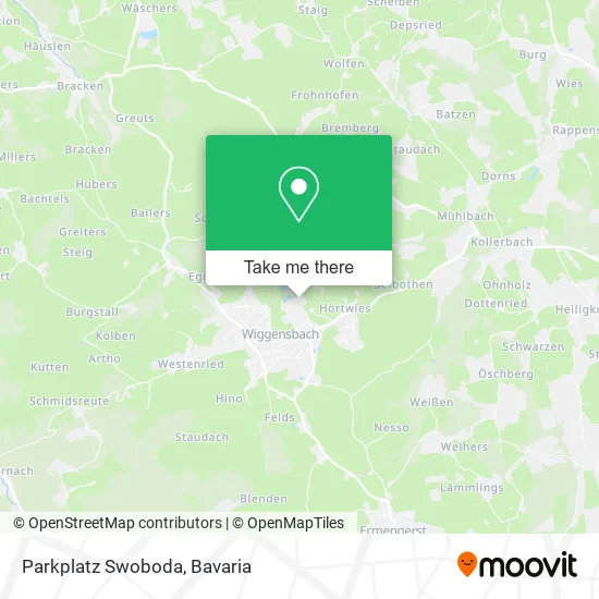 Карта Parkplatz Swoboda