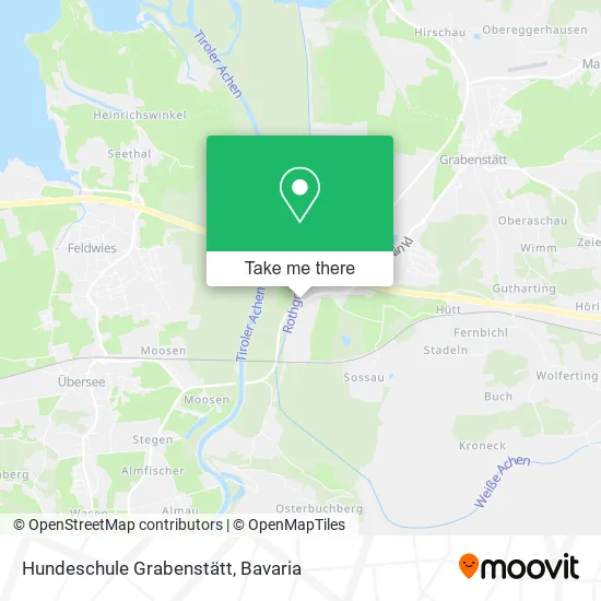 Карта Hundeschule Grabenstätt