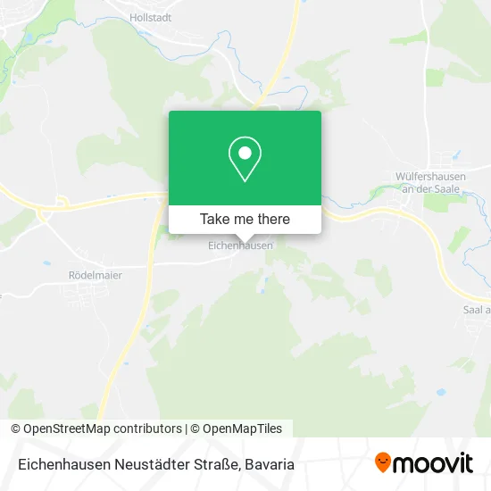 Карта Eichenhausen Neustädter Straße