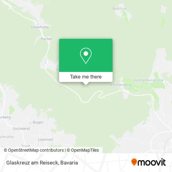 Карта Glaskreuz am Reiseck
