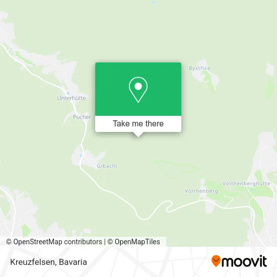 Карта Kreuzfelsen