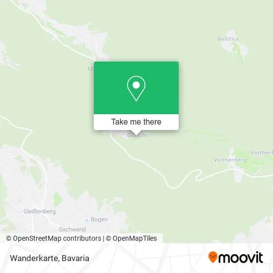 Карта Wanderkarte