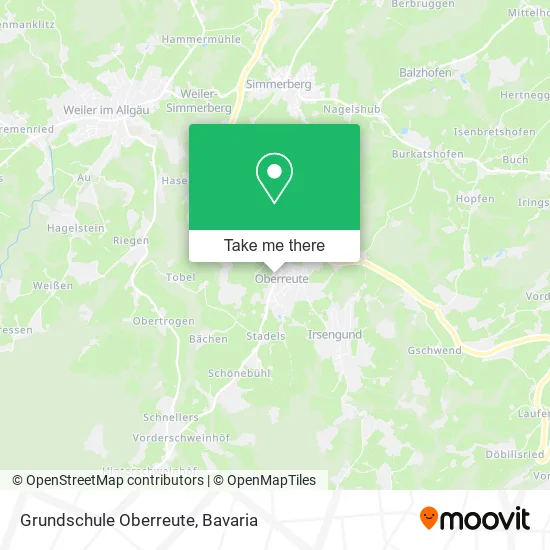 Grundschule Oberreute map