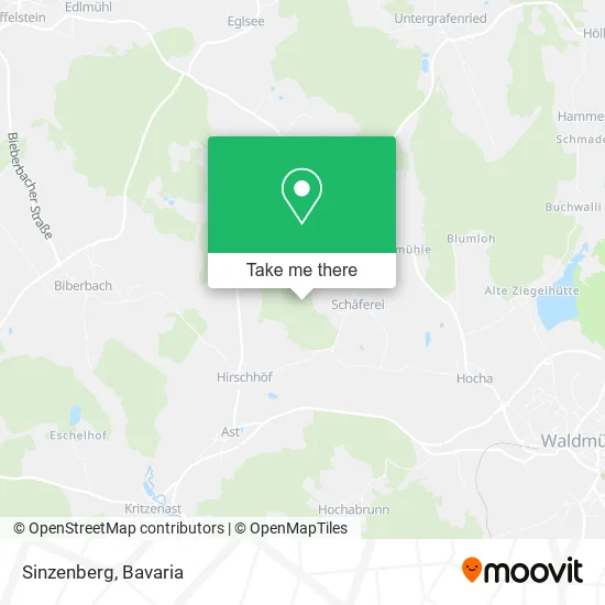 Карта Sinzenberg