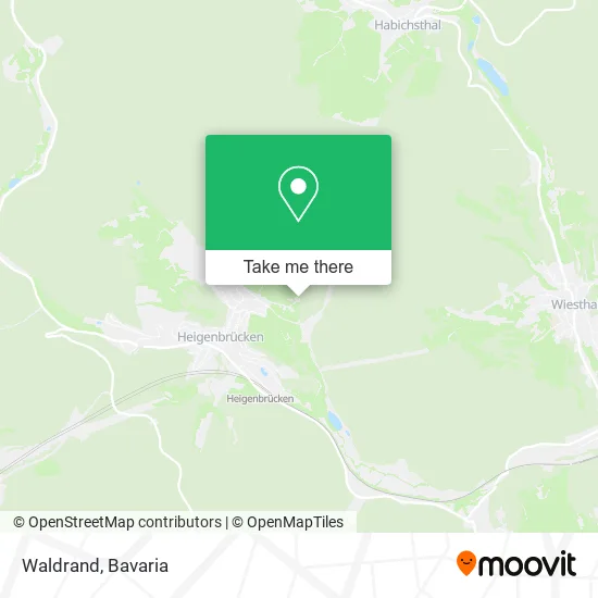 Карта Waldrand