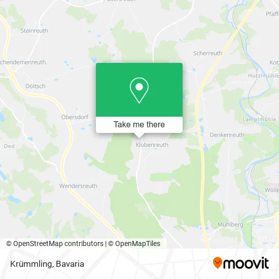 Карта Krümmling