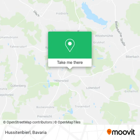 Карта Hussitenbierl