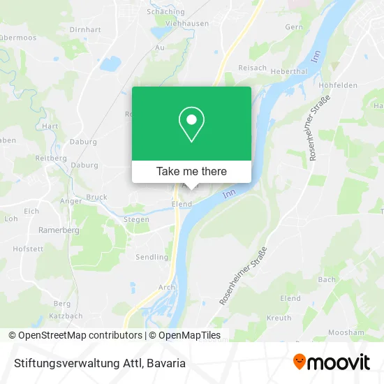 Карта Stiftungsverwaltung Attl