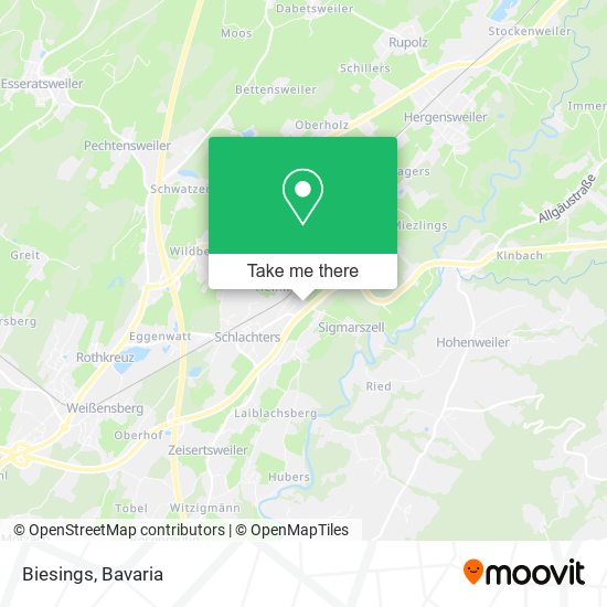 Biesings map