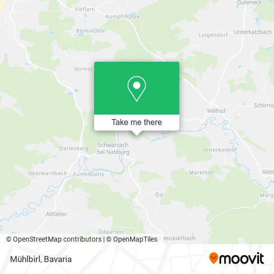 Карта Mühlbirl