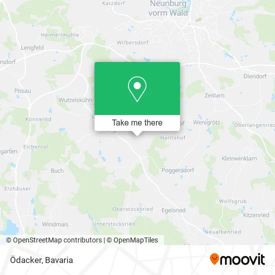 Карта Ödacker