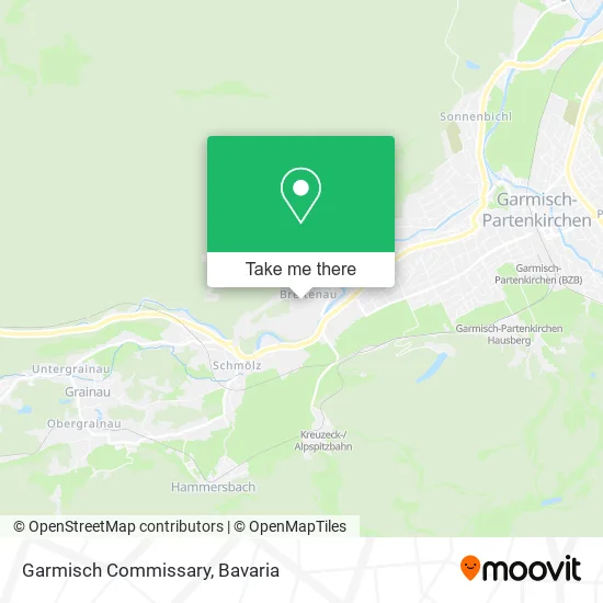 Карта Garmisch Commissary