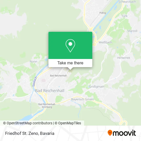 Карта Friedhof St. Zeno