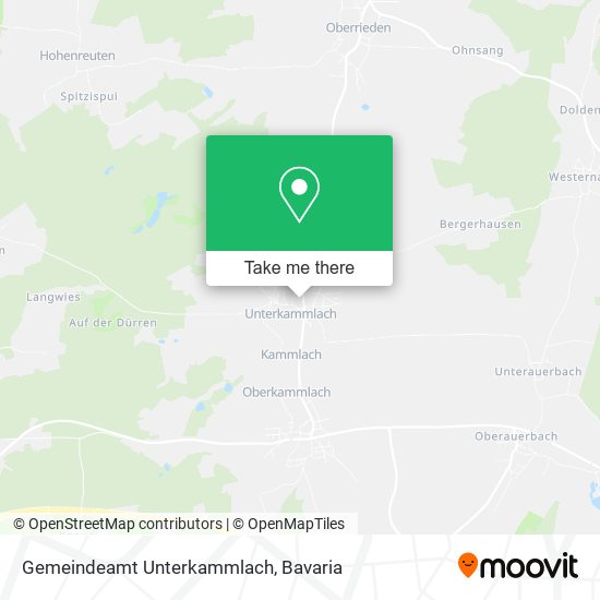 Gemeindeamt Unterkammlach map