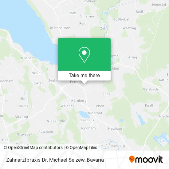 Карта Zahnarztpraxis Dr. Michael Seizew