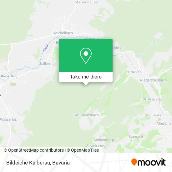 Карта Bildeiche Kälberau