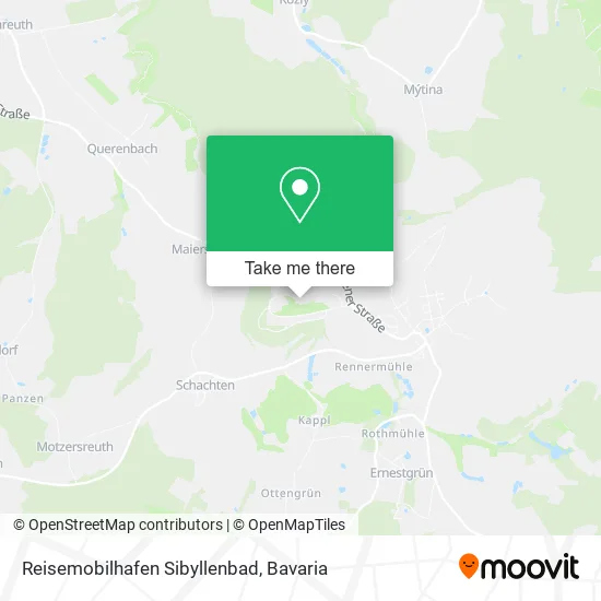 Карта Reisemobilhafen Sibyllenbad
