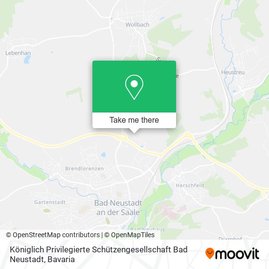 Königlich Privilegierte Schützengesellschaft Bad Neustadt map