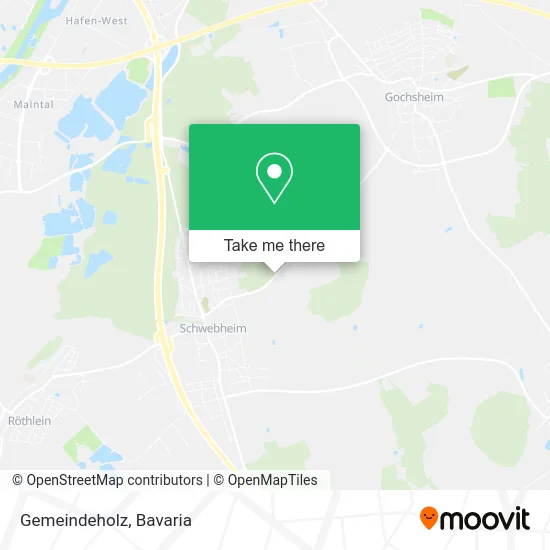 Карта Gemeindeholz