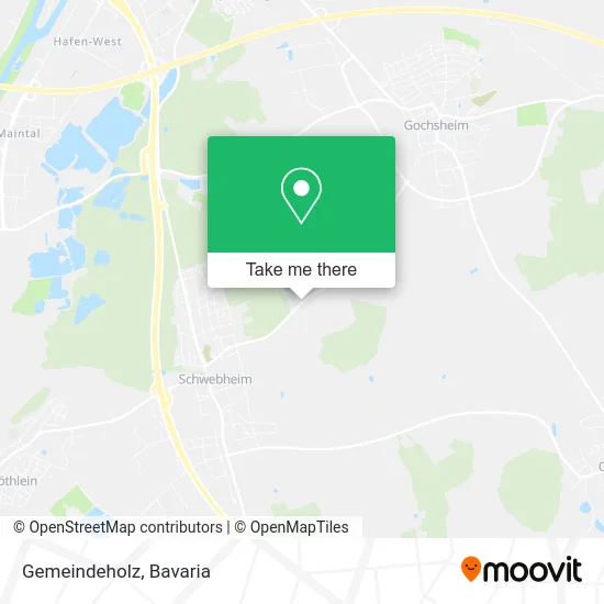 Карта Gemeindeholz