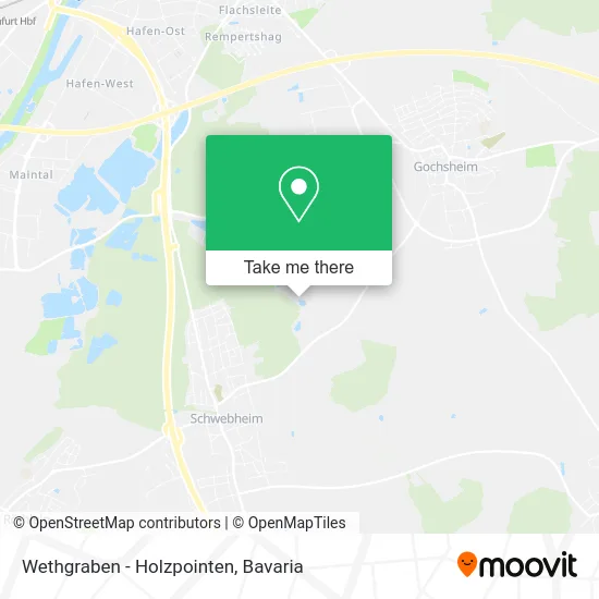 Карта Wethgraben - Holzpointen