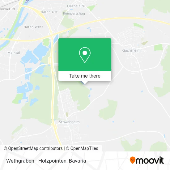 Карта Wethgraben - Holzpointen