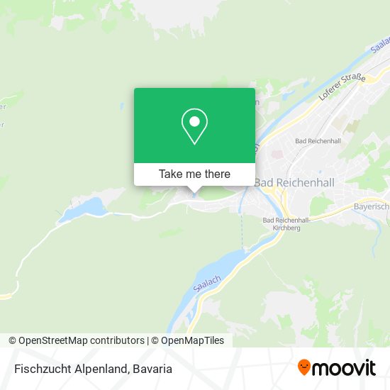 Fischzucht Alpenland map