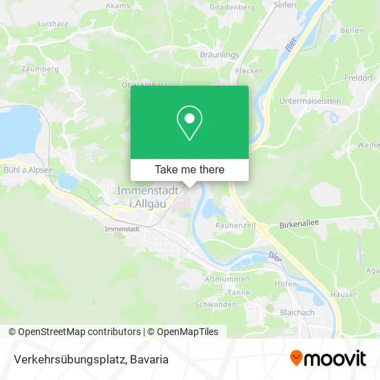 Карта Verkehrsübungsplatz