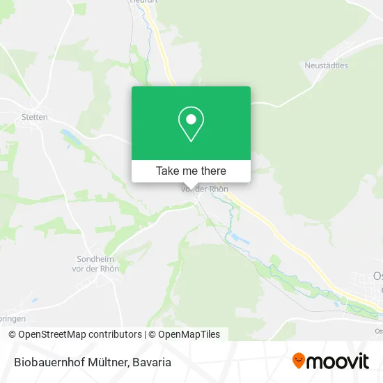 Карта Biobauernhof Mültner