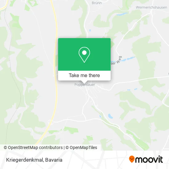 Карта Kriegerdenkmal