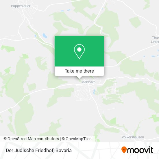 Der Jüdische Friedhof map