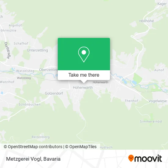 Карта Metzgerei Vogl