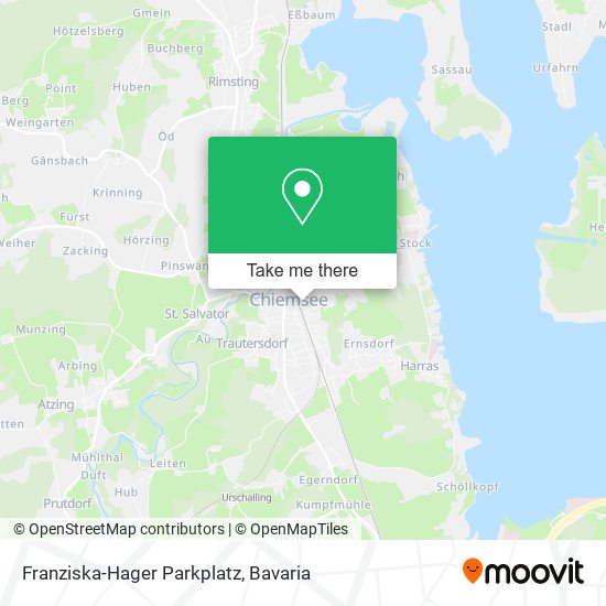 Franziska-Hager Parkplatz map