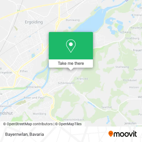 Карта Bayernwlan