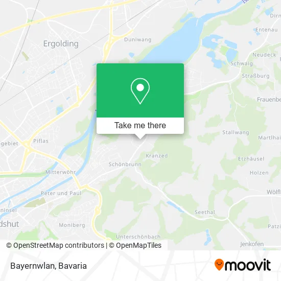 Карта Bayernwlan