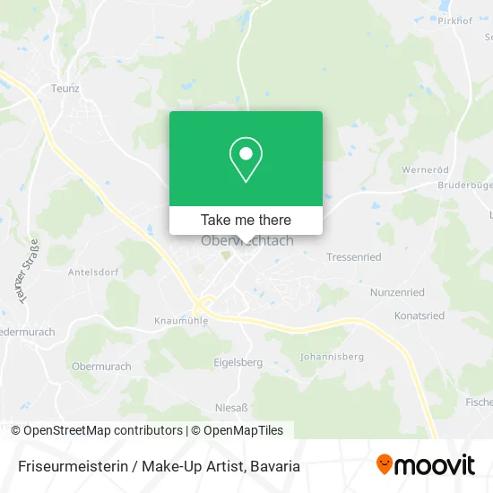 Карта Friseurmeisterin / Make-Up Artist