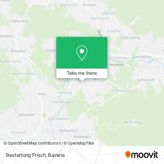 Карта Bestattung Frisch