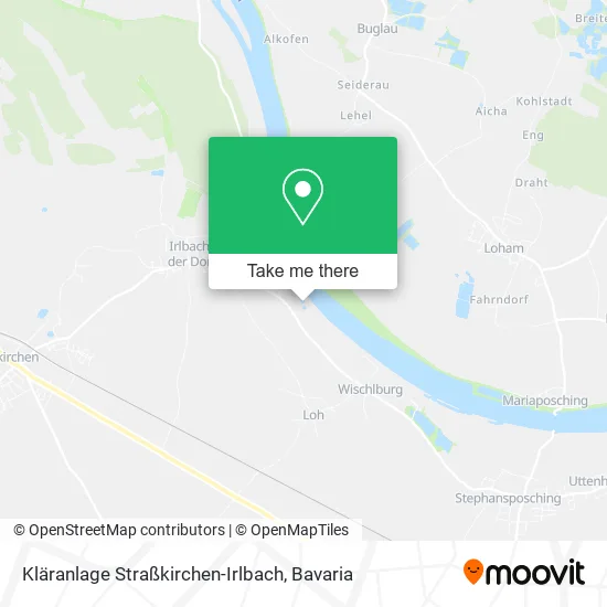 Карта Kläranlage Straßkirchen-Irlbach